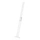 Hailo S80 ProfiStep duo, Aluminium-Schiebeleiter 2-teilig, 2x15 Sprossen
