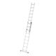 Hailo S80 ProfiStep duo, Aluminium-Schiebeleiter 2-teilig, 2x9 Sprossen