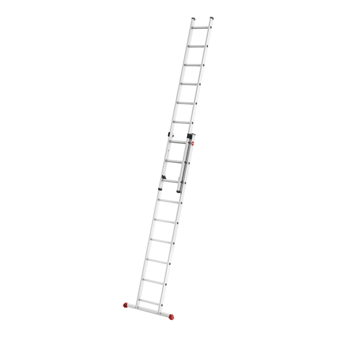 Hailo échelle à coulisse en aluminium ProfiStep duo 2 sections