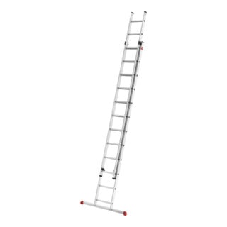 Hailo Échelle coulissante ProfiStep duo en aluminium 2 parties S80
