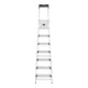 Hailo L80 ComfortLine, Alu-Sicherheits-Stehleiter, 7 Stufen-2