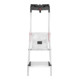 Hailo L80 ComfortLine, Alu-Sicherheits-Stehleiter, 7 Stufen-4