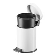 Hailo Solid 4, Tret-Kosmetik-Mülleimer, 4 l Weiß -2
