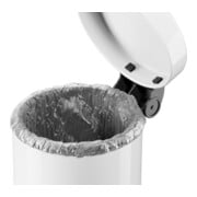 Hailo Solid 4, Tret-Kosmetik-Mülleimer, 4 l Weiß -5