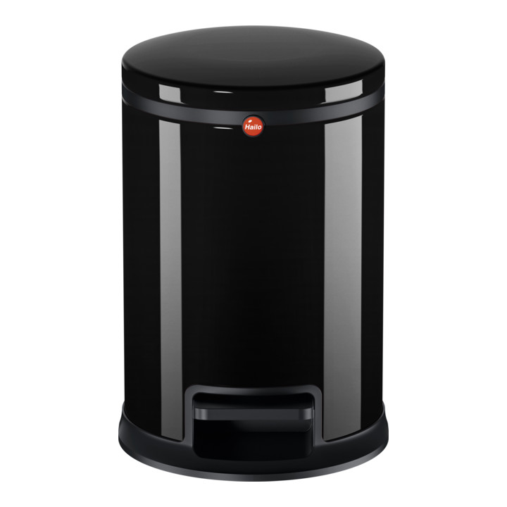 Hailo Pure S, Design-Tret-Kosmetikeimer, 3 ltr, Schwarz