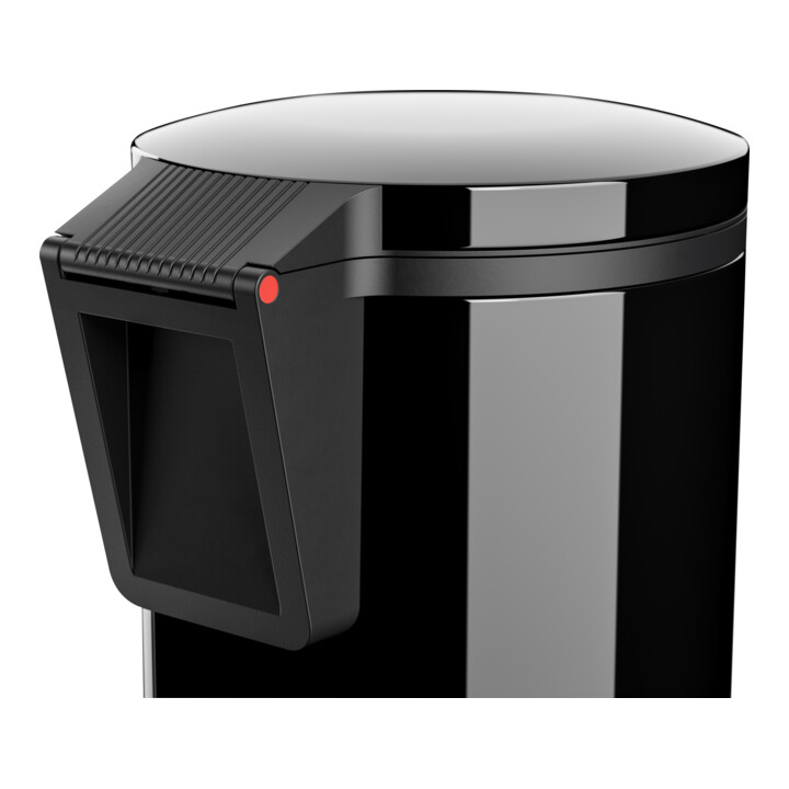 Hailo Pure S, Design-Tret-Kosmetikeimer, 3 ltr, Schwarz