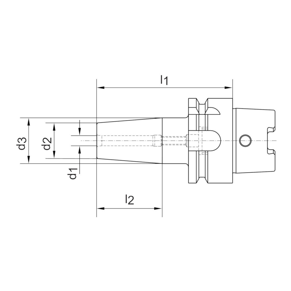 HAIMER Schrumpffutter DIN69863A A63 3,0x80mm