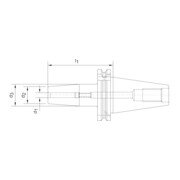 HAIMER Schrumpffutter JISB6339ADB BT40 18x90mm-2