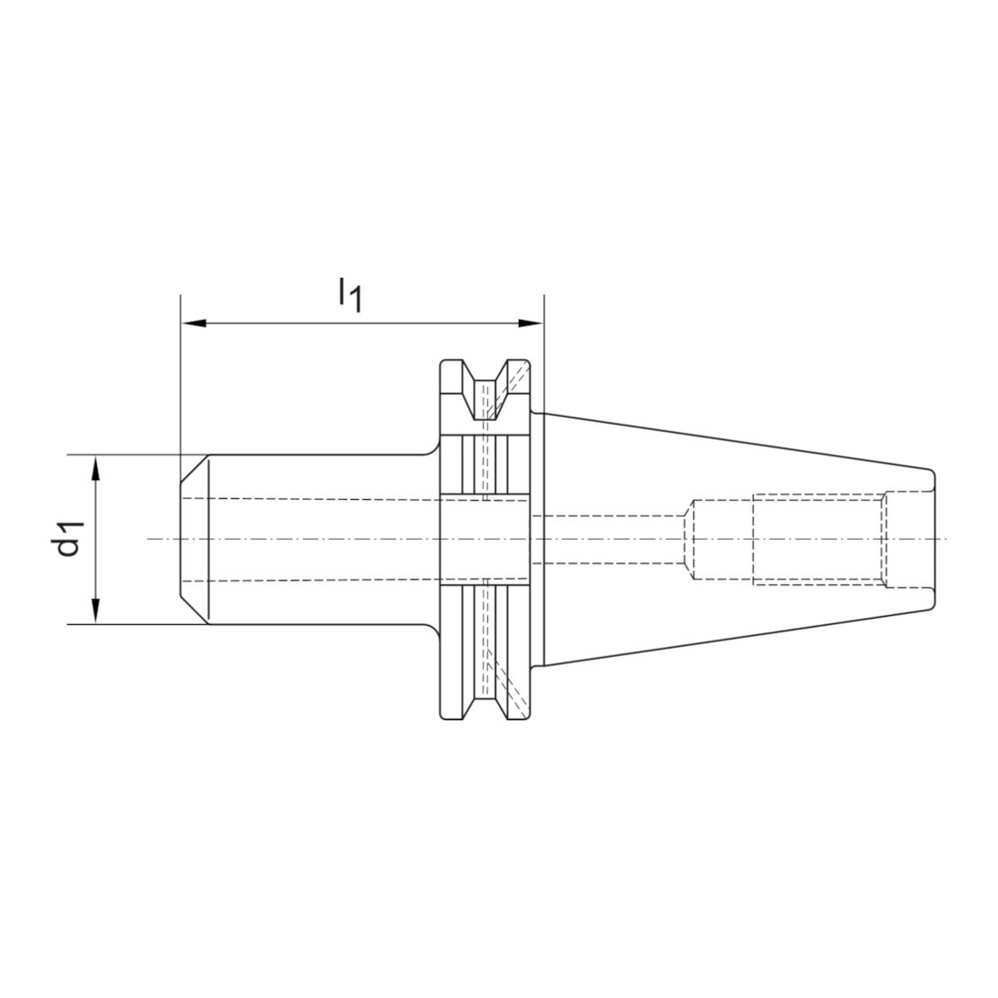 HAIMER Spannfutter HG DIN69871ADB SK40 16-20mm