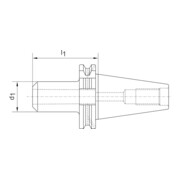 HAIMER Spannfutter HG DIN69871ADB SK40 2-8mm-2