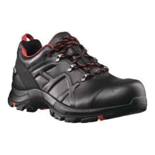 Haix Chaussure de sécurité BE Safety 54 basse Taille 10 (45) noir/rouge cuir