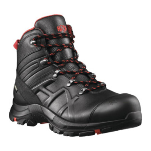 HAIX Chaussures de sécurité BLACK EAGLE 54, MID, S3, noir-rouge