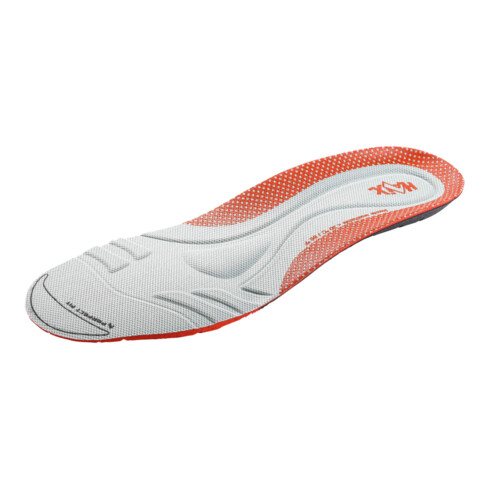 Haix Einlegesohlen grau/rot BE Safety Medium, EU-Schuhgröße: 38