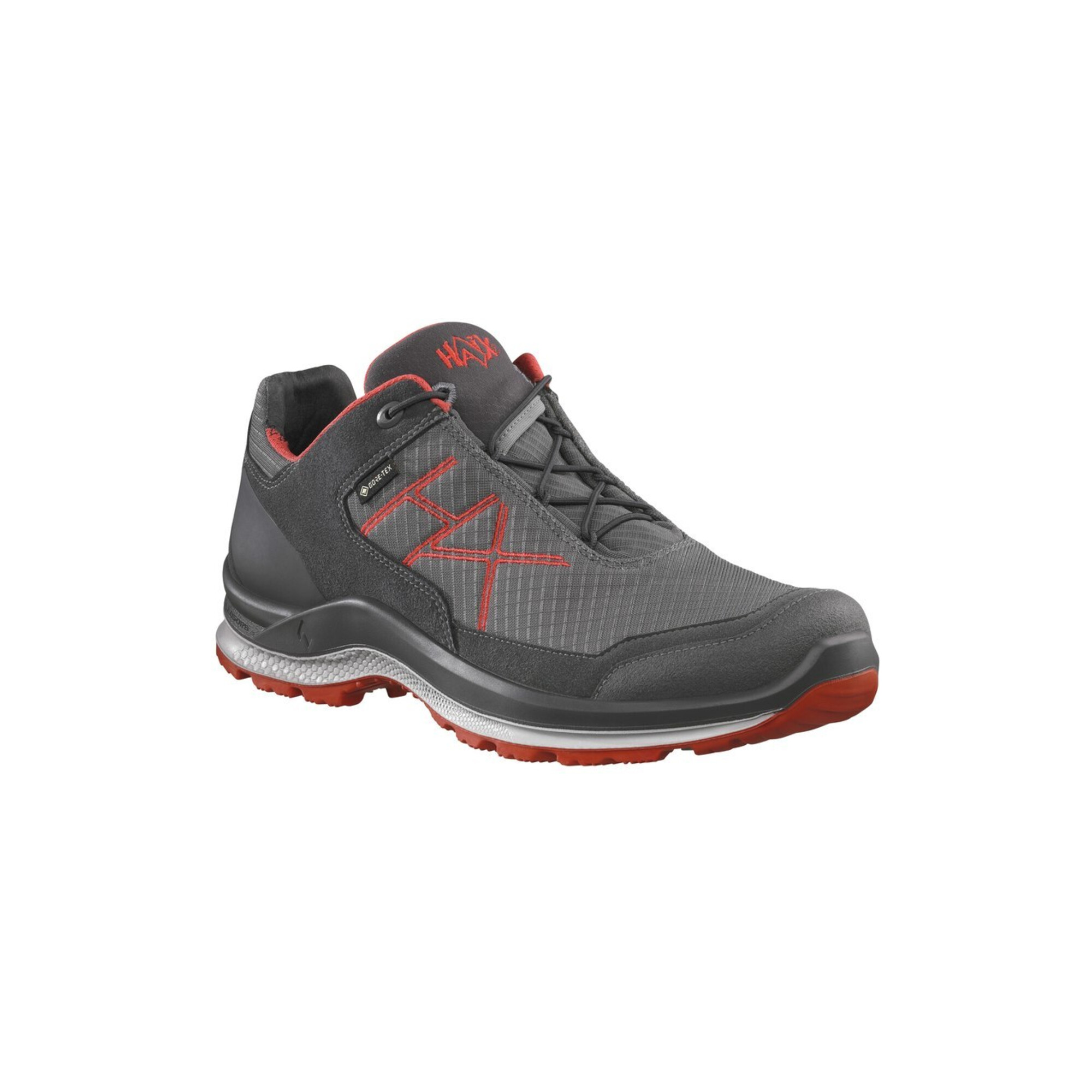HAIX Schuh BLACK EAGLE GTX WS LOW, grau-orange, Gr. 6,5 (40)