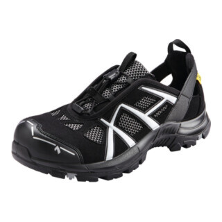 Haix Sicherheitsschuh Be Safety 61 Gr.9, 5 (44) Schwarz/silber Mikrofaser/Textil