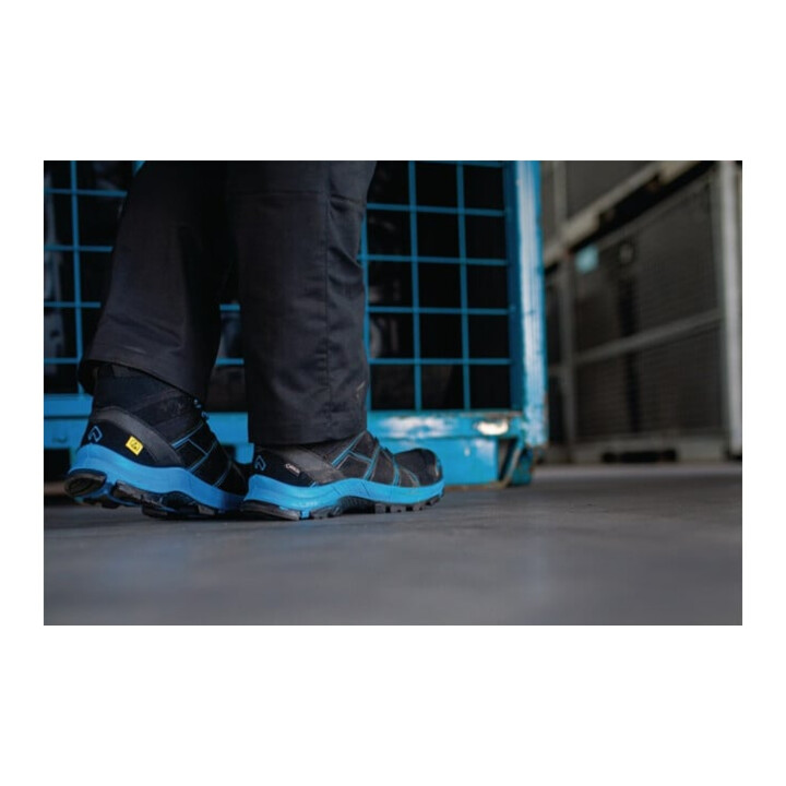 HAIX Sicherheitsstiefel BLACK EAGLE 40.1, MID, S3, schwarz-blau, Gr. 10 (45)