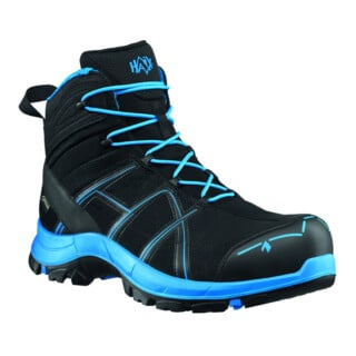 HAIX Sicherheitsstiefel BLACK EAGLE 40.1, MID, S3, schwarz-blau, Gr. 14,5 (50)