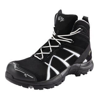 HAIX Sicherheitsstiefel BLACK EAGLE 40.1, MID, S3, schwarz-silber, Gr. 14 (50)