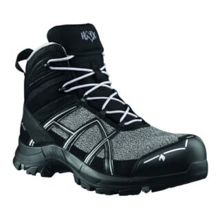 HAIX Stiefel BLACK EAGLE Pro, MID, S3, schwarz-silber, Gr. 5 (38)