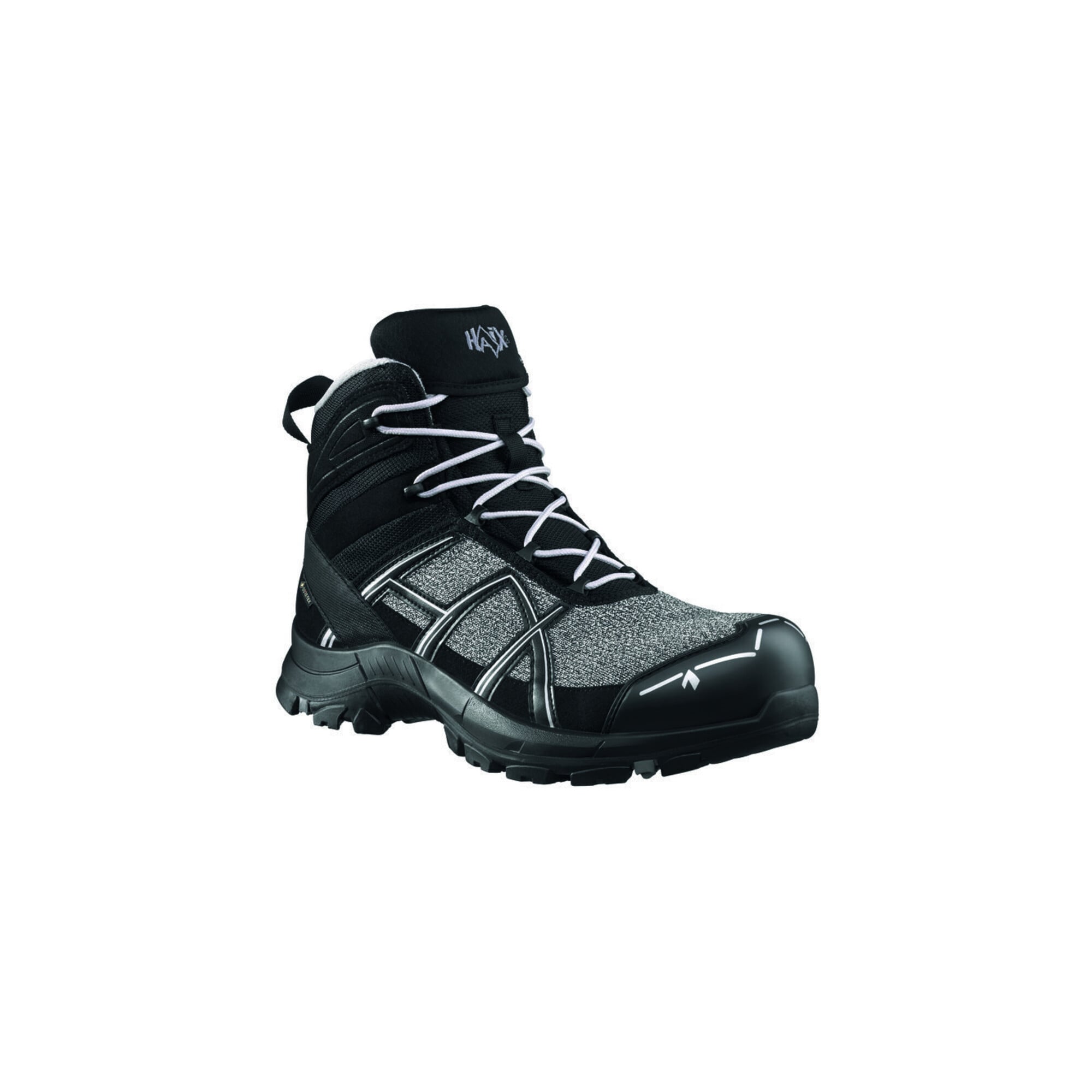 HAIX Stiefel BLACK EAGLE Pro, MID, S3, schwarz-silber, Gr. 9,5 (44)