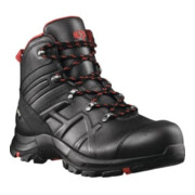 HAIX Stivali di sicurezza BLACK EAGLE 54, MID, S3, nero-rosso-1