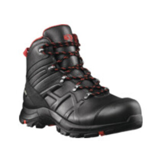 HAIX Stivali di sicurezza BLACK EAGLE 54, MID, S3, nero-rosso
