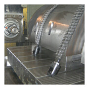 Hakenschlüssel Gr.230-245 m.Nase i.Brünierton angelassen