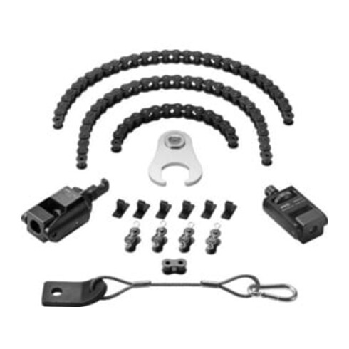 Hakenschlüssel Gr.230-245 m.Nase i.Brünierton angelassen