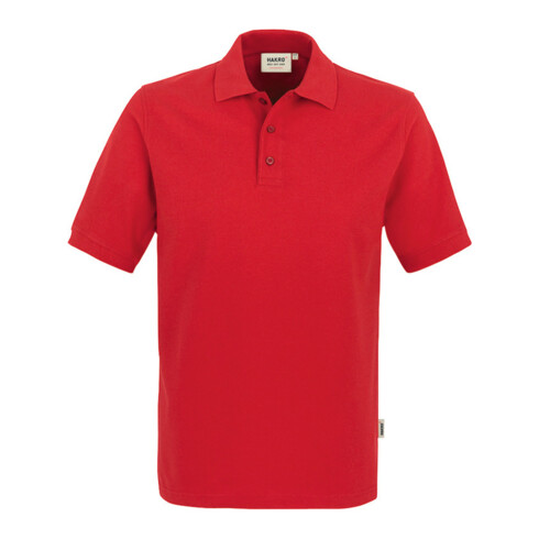Hakro Polo Performance, rouge, Taille unisexe: S
