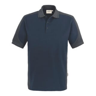 HAKRO Polo-Shirt Contrast Performance, dunkelblau, Unisex-Grße: S