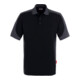 Hakro Polo-Shirt Contrast Performance, noir, taille unisexe : 3XL-1
