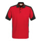 Hakro Polo-Shirt Contrast Performance, rot, Unisex-Größe: 3XL-1