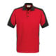 Hakro Polo-shirt Contrast Performance, rouge, taille unisexe : L-1