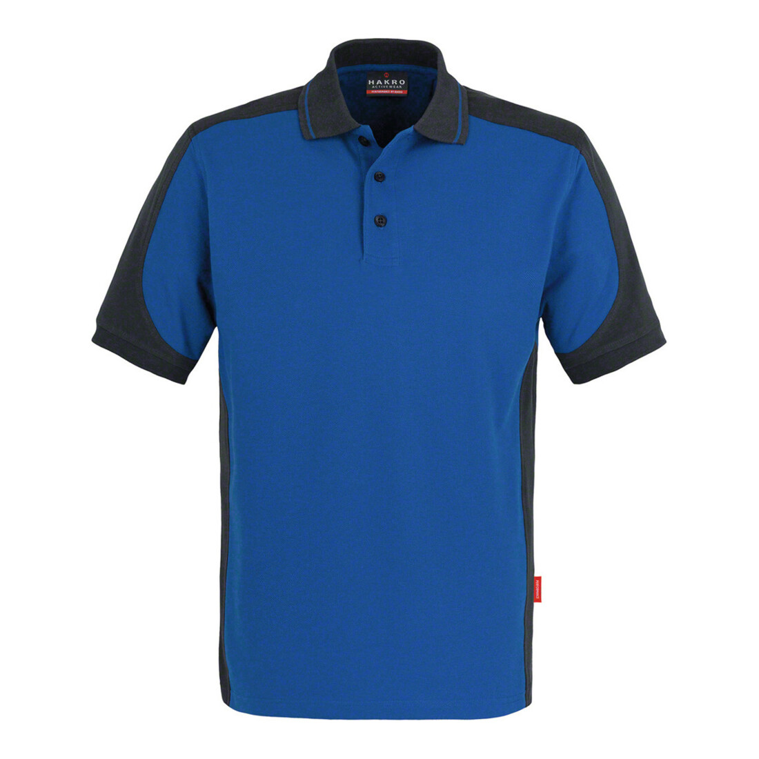 Hakro Polo-Shirt Contrast Performance, royal, Unisex-Größe: XL
