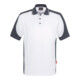 Hakro Polo-Shirt Contrast Performance, weiß, Unisex-Größe: M-1