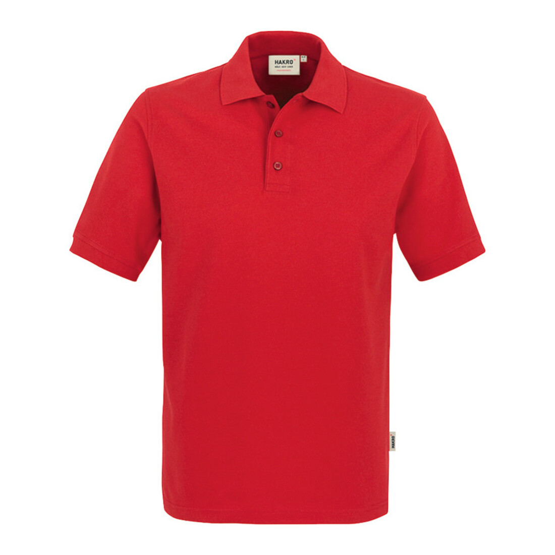 Hakro Polo-Shirt Performance, rot, Unisex-Größe: XL