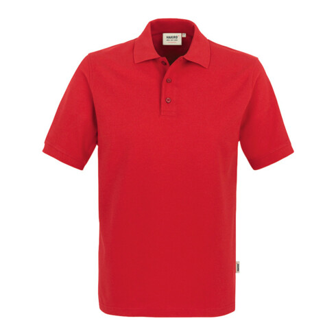 Hakro Polo-Shirt Performance, rouge, taille unisexe : XL