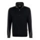 Hakro Sweat-shirt zippé Contrast Performance, noir, taille unisexe : S-1