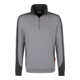 Hakro Sweat-shirt zippé Contrast Performance, titane, taille unisexe : L-1