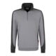 Hakro Sweat-shirt zippé Contrast Performance, titane, taille unisexe XL-1