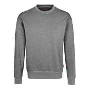 Hakro Sweatshirt unisexe Performance, Gris chiné, Taille unisexe: XL