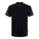 Hakro T-shirt Contrast Performance, Noir, Taille unisexe: 3XL-1