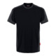 Hakro T-Shirt Contrast Performance, noir, taille unisexe : M-1