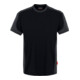 Hakro T-Shirt Contrast Performance, noir, taille unisexe : XL-1