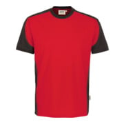 Hakro T-Shirt Contrast Performance, rot, Unisex-Größe: 2XL