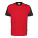 Hakro T-Shirt Contrast Performance, rot, Unisex-Größe: S-1