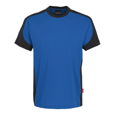 Hakro T-shirt Contrast Performance, Royal, Taille unisexe: S