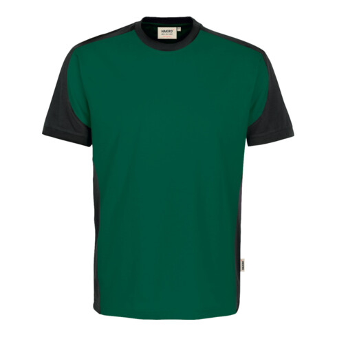 Hakro T-shirt Contrast Performance, sapin, Taille unisexe: XL