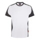 Hakro T-Shirt Contrast Performance, weiß, Unisex-Größe: XL-1