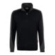 Hakro Zip-Sweatshirt Contrast Performance, schwarz, Unisex-Größe: XL-1